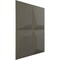 Ekena Millwork 19 5/8in. W x 19 5/8in. H Tellson EnduraWall Decorative 3D Wall Panel Covers 2.67 Sq. Ft. WP20X20TEISG - alternate 5